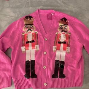 NWT Queen of sparkles nutcracker cardigan xs rare sold out